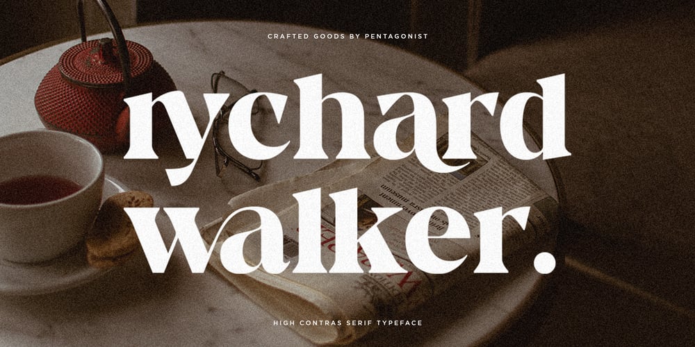 Rychard Walker font