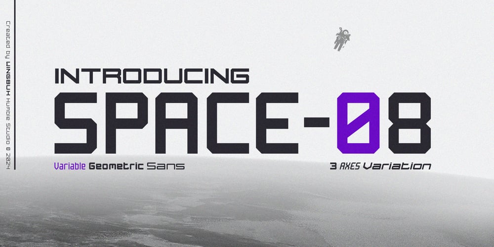 Space Eight font