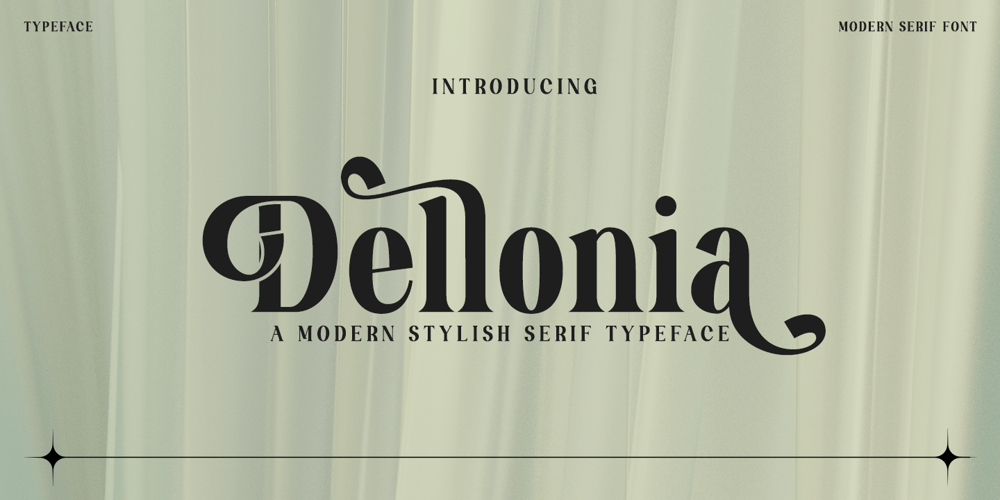 Dellonia font