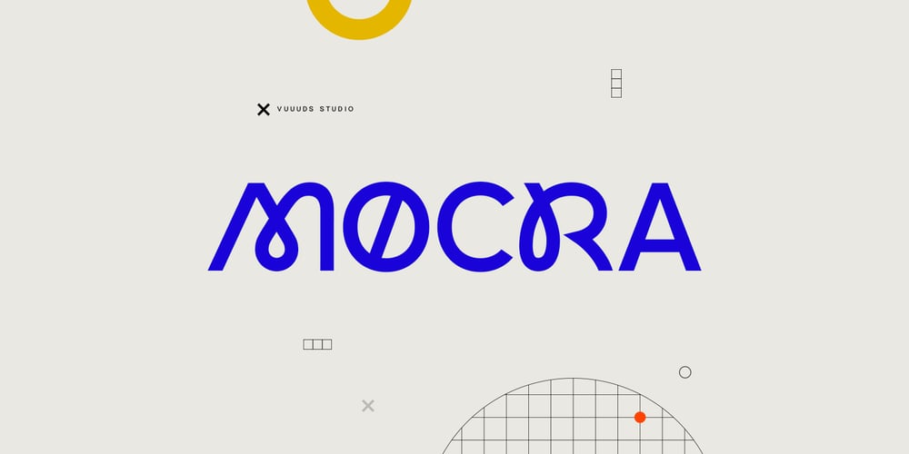 Mocra font