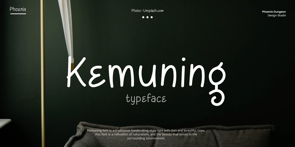 Kemuning font