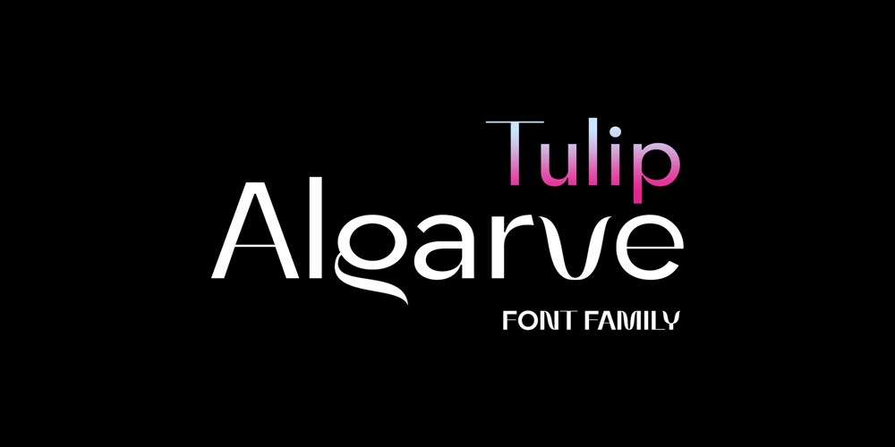 Tulip Algarve font