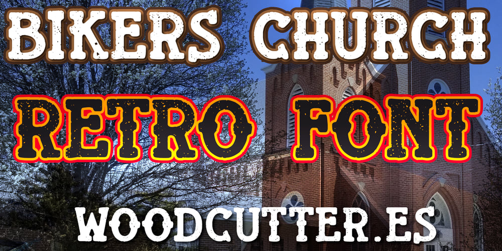Bikers Church font