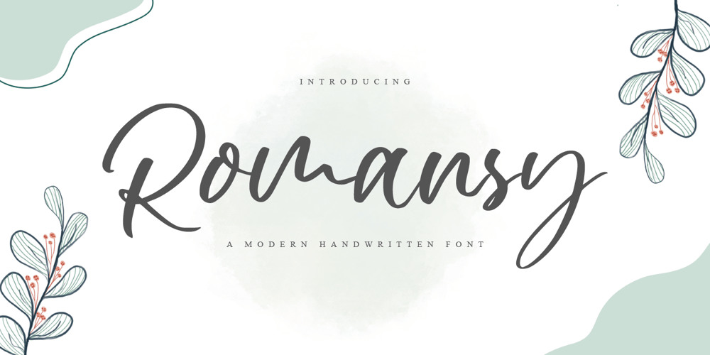 Romansy font