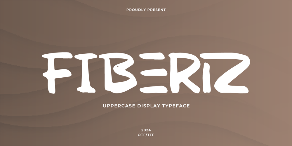 Fiberiz font