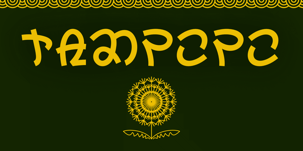 Tampopo font