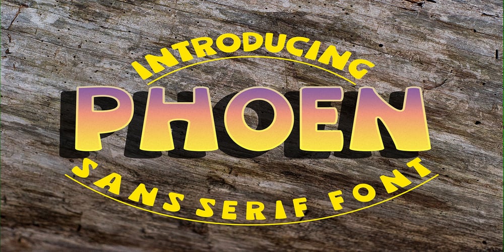 Phoen font