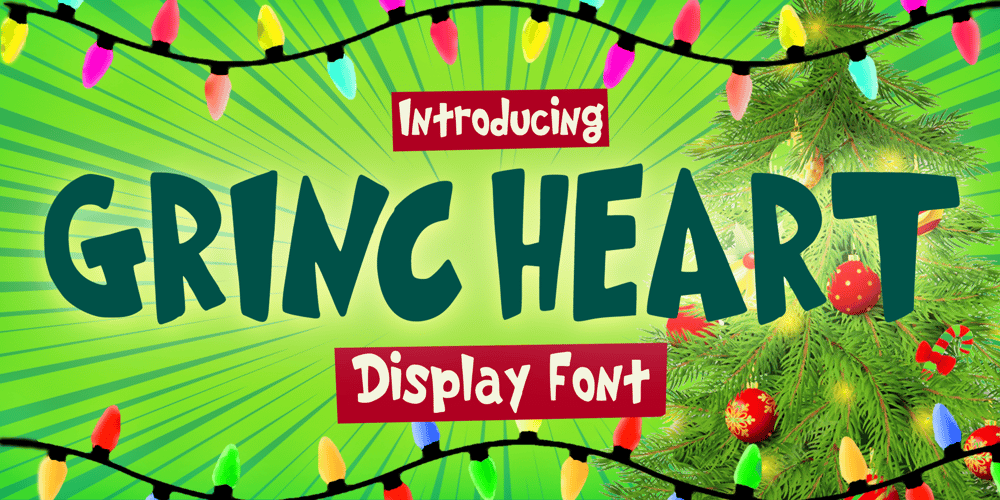 Grinc Heart font
