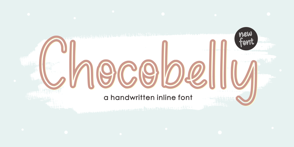 Chocobelly font