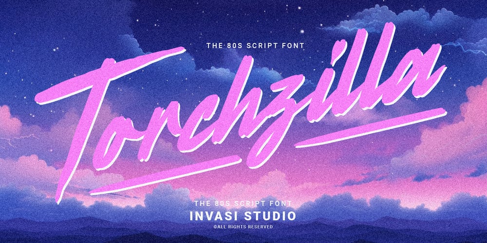 Torchzilla font