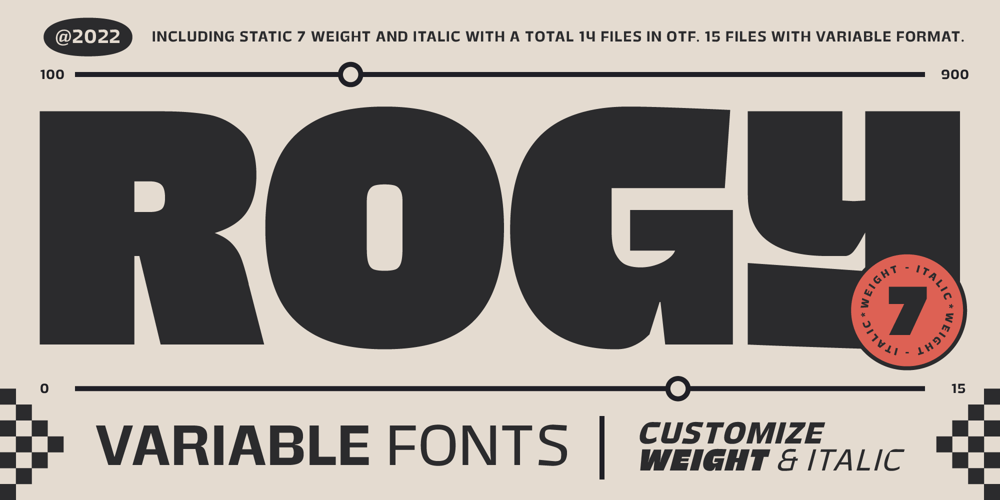 Rogy font