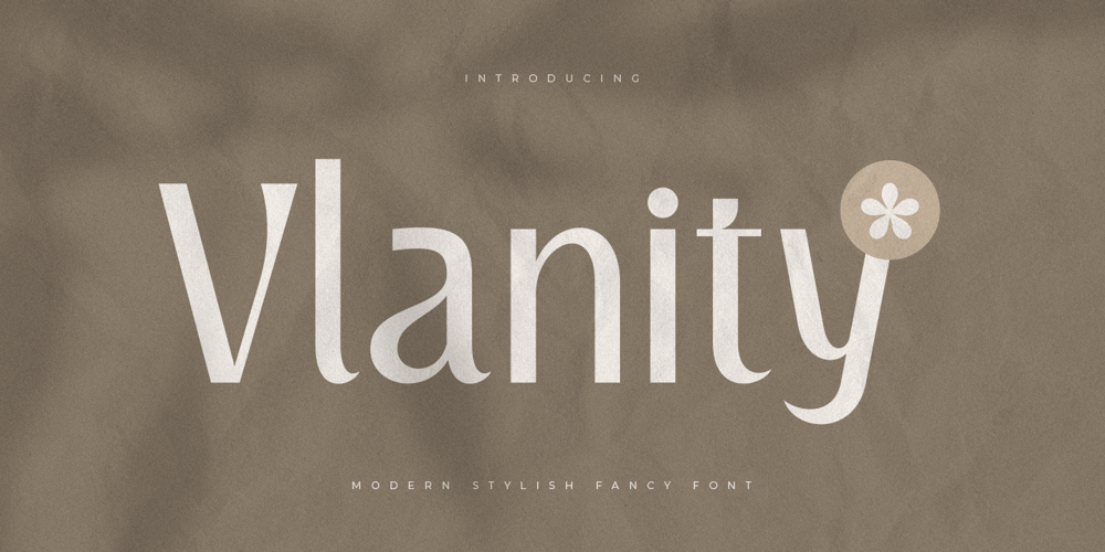Vlanity font