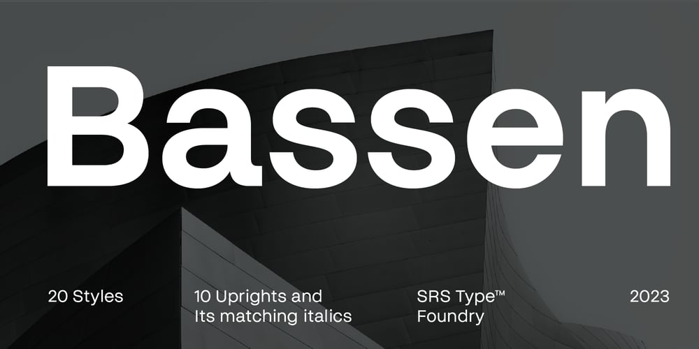 Bassen font