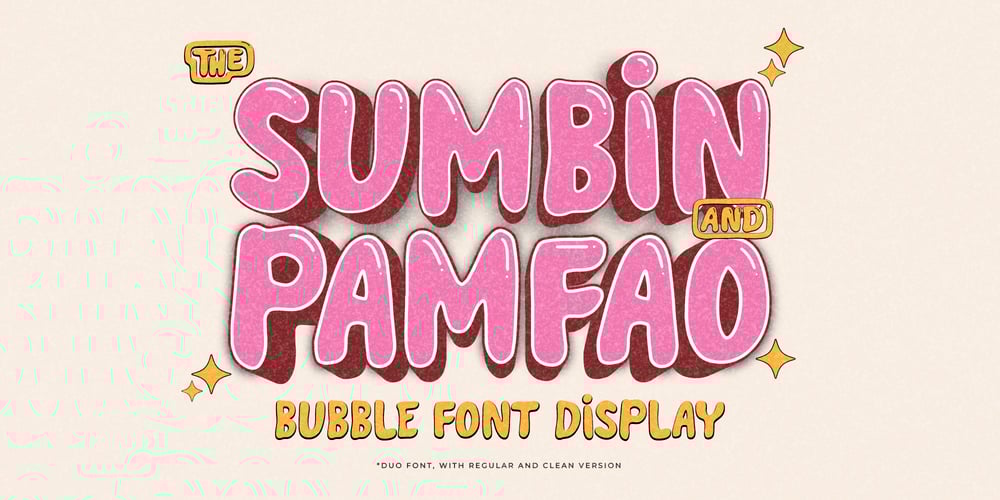 Sumbin Pamfao font