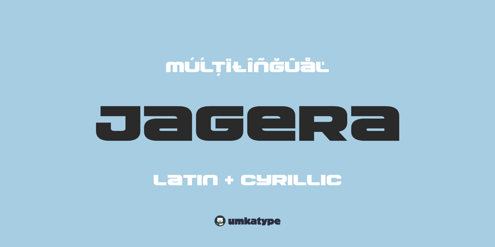 Jagera font