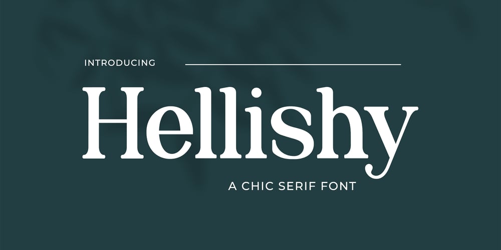 Hellishy font