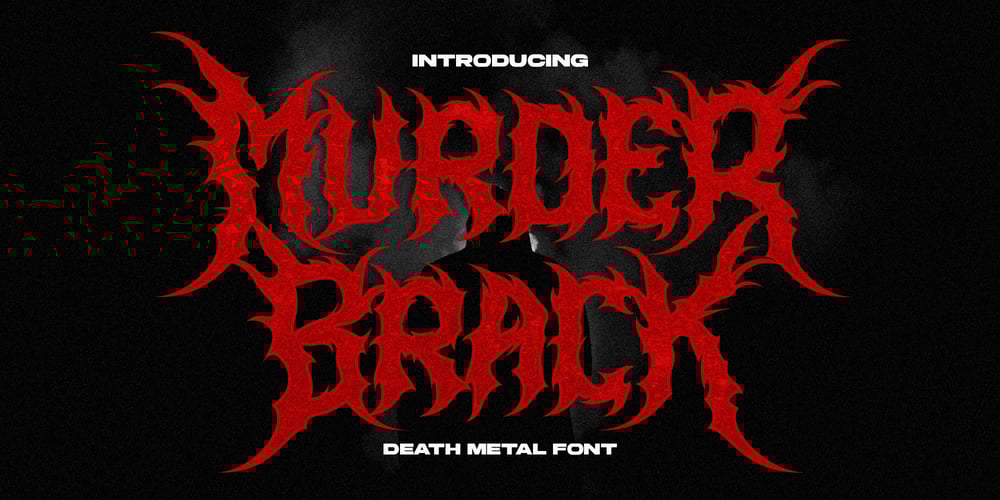 Murder Brack font