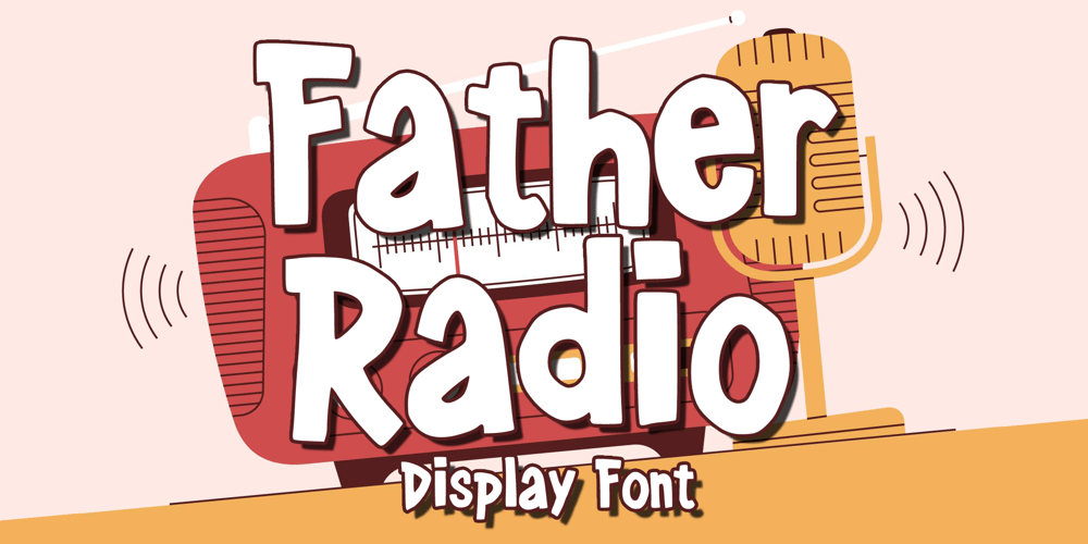 Father Radio font