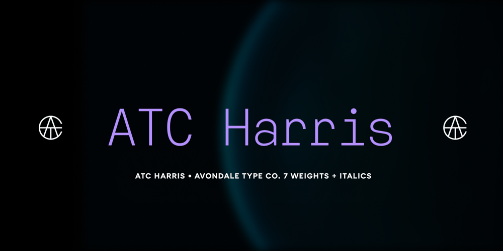 ATC Harris font
