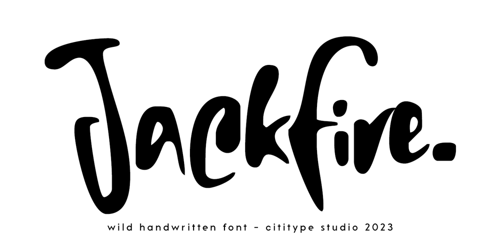 Jackfire font