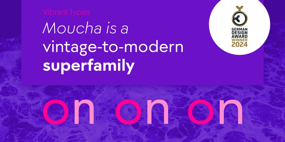 Moucha font