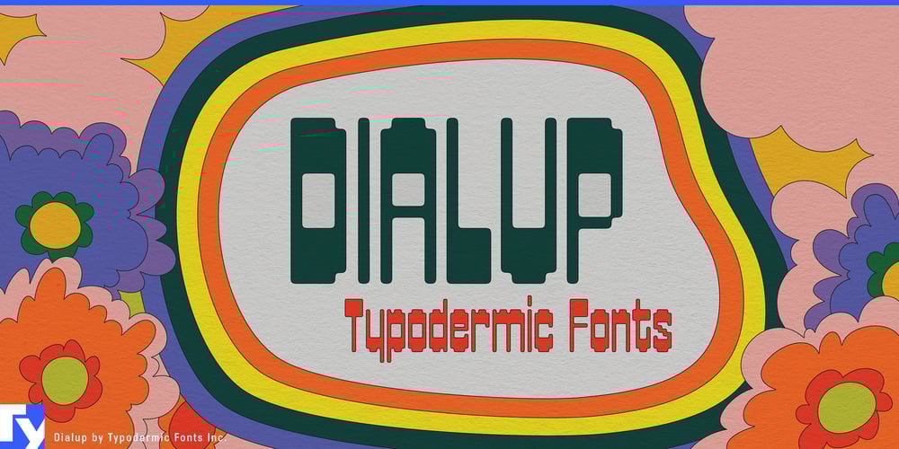 Dialup font
