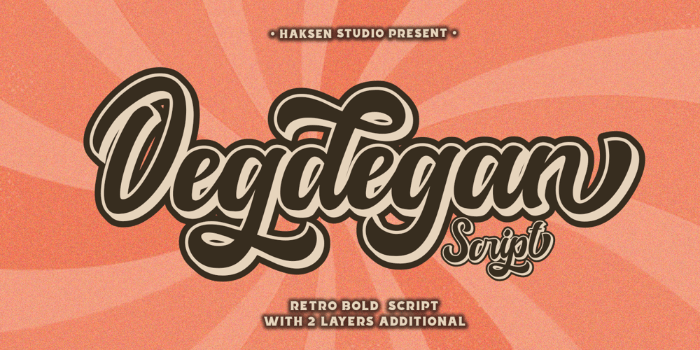Degdegan font