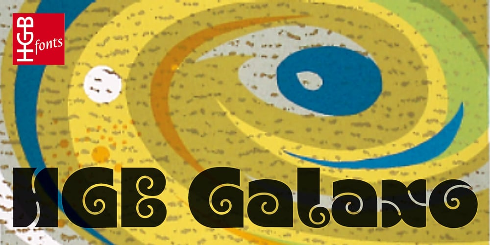 HGBGalaxo Line font