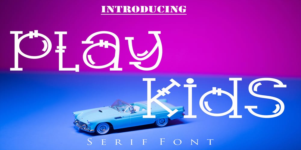Play Kids font
