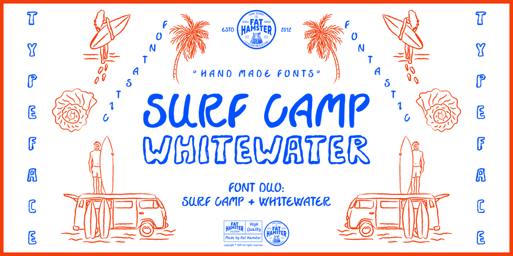 Surf Camp font