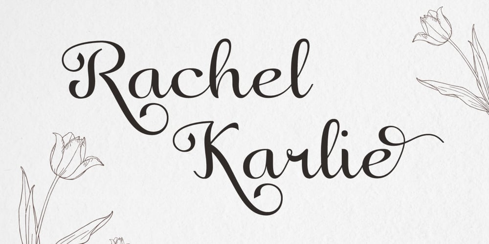 Rachel Karlie font
