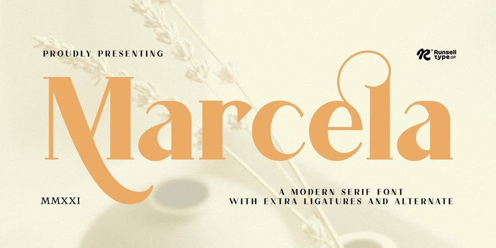 Marcela font
