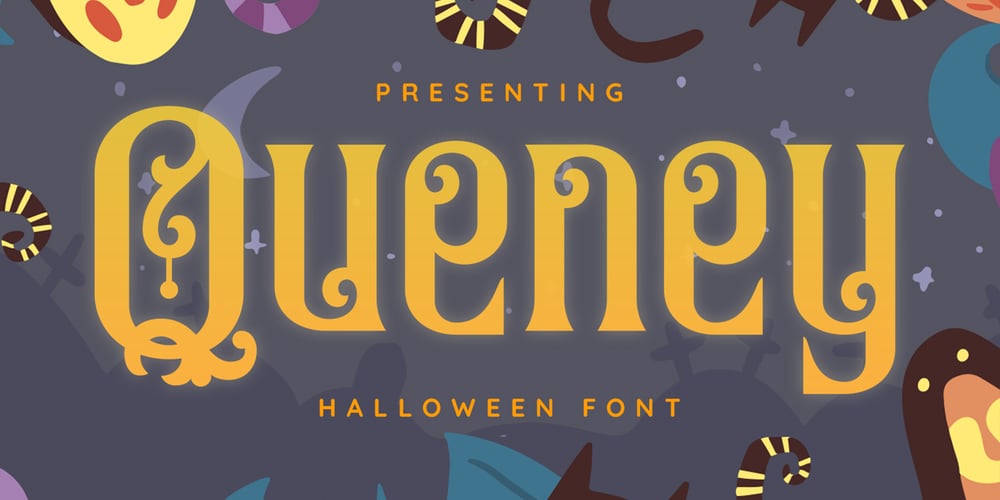 Queney font