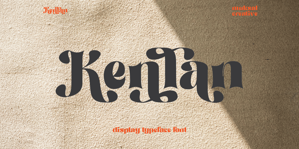 Kenlan font
