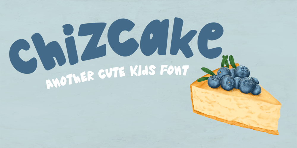 Chizcake font