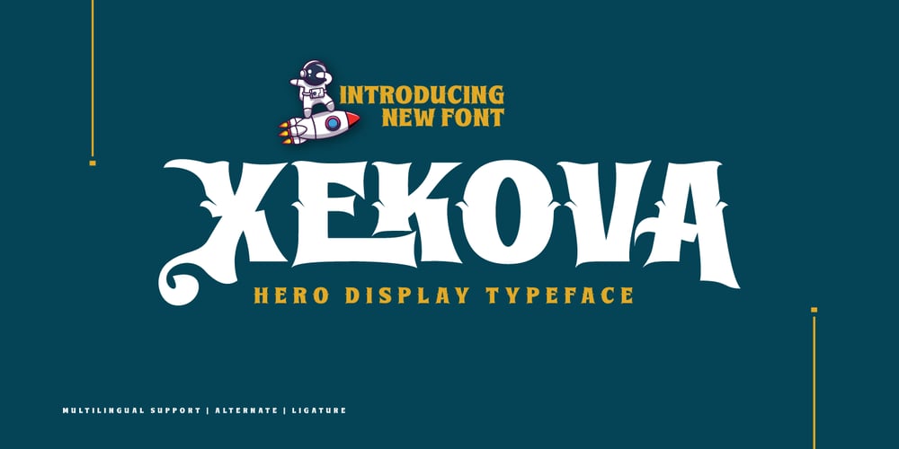 Xekova font