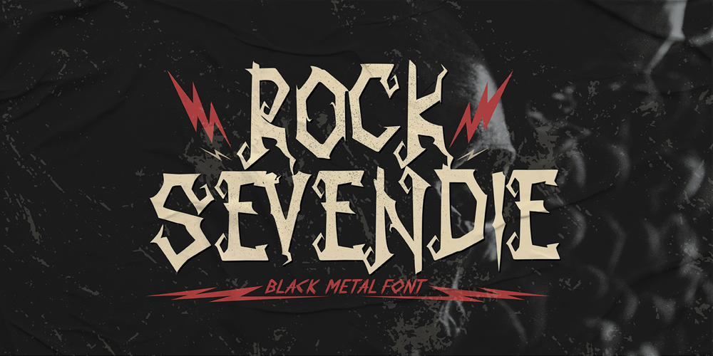 Rock Sevendie font