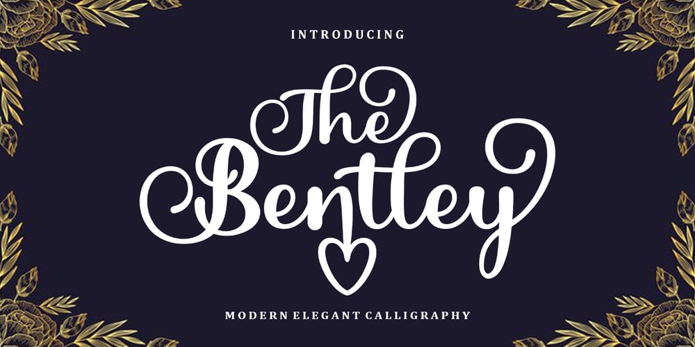 The Bentley font
