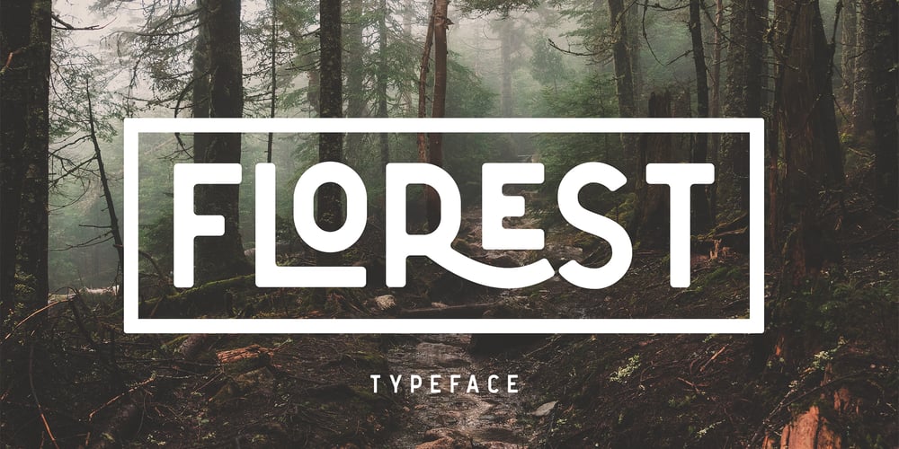 Florest Display font