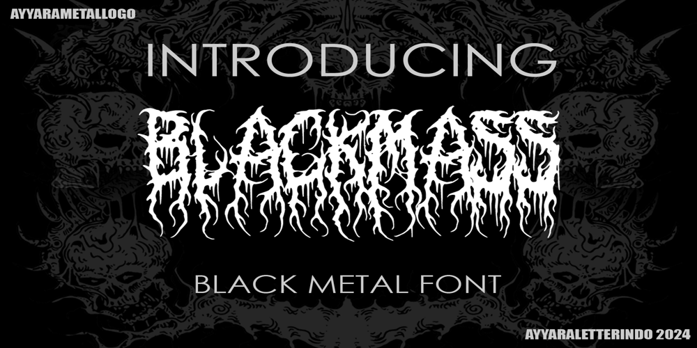 Black Mass font
