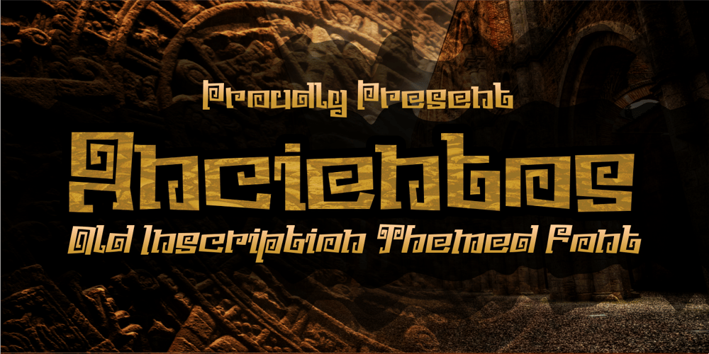 Ancientos font