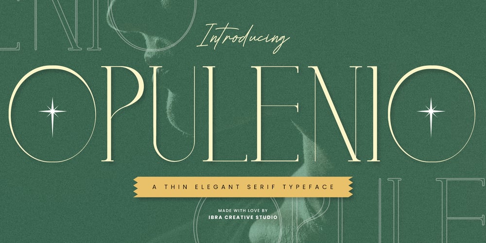 Opulenio font