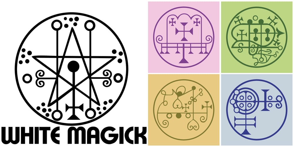 White Magick Symbols font