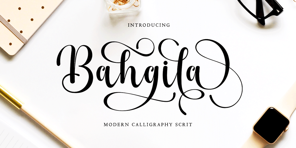 Bahgila font