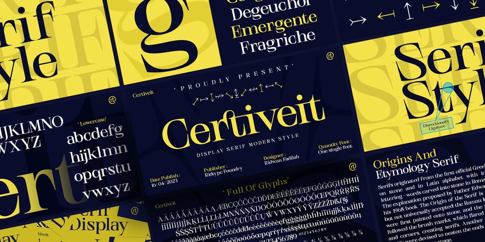Certiveit font
