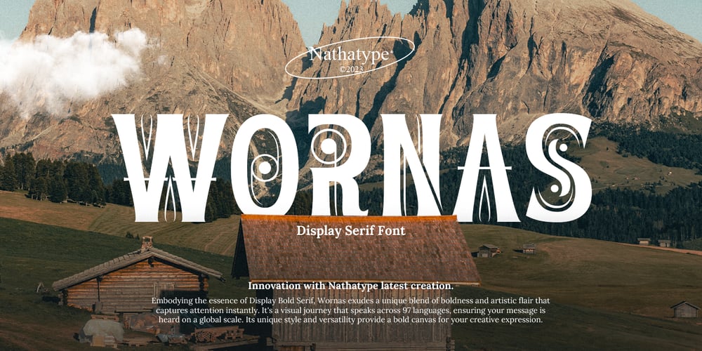 Wornas font