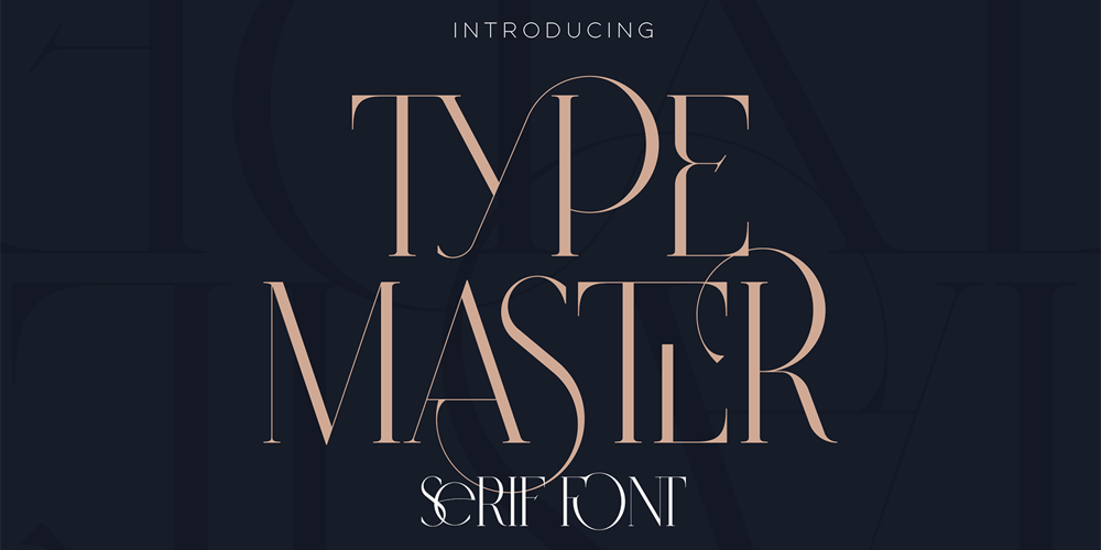 Type Master font