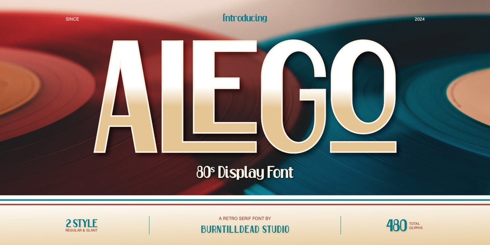 Alego font