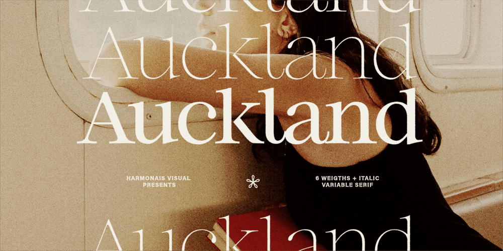 HV Auckland font