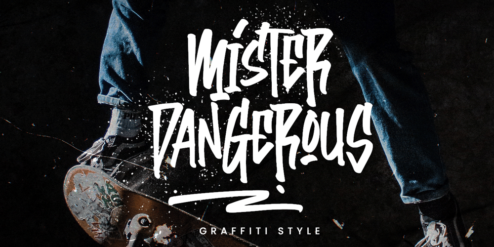 Mister Dangerous font